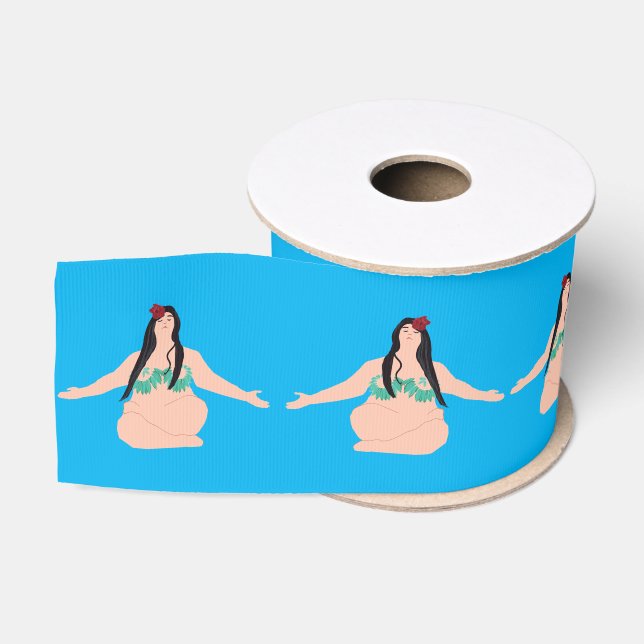 Yoga Lady Hawaii Custom Ripsband (Spule)