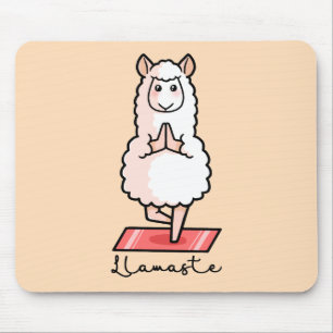 Yoga-Lama - Llamaste Mousepad