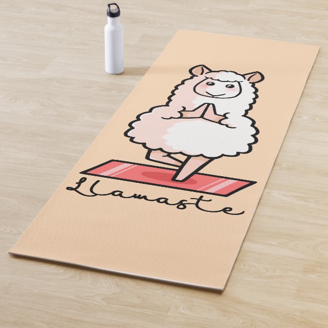 Yoga-Lama - Llamaste Yogamatte (Beispiel)