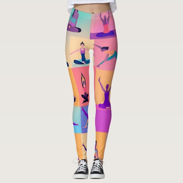 Yoga Leggings (Vorderseite)