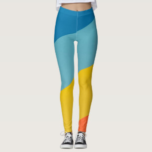 Yoga-Leggings mit einzigartigem Muster Leggings