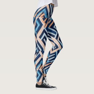 Yoga-Leggings mit einzigartigem Muster Leggings