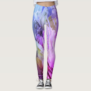 Yoga-Leggings mit wunderlichem Blumenentwurf Leggings
