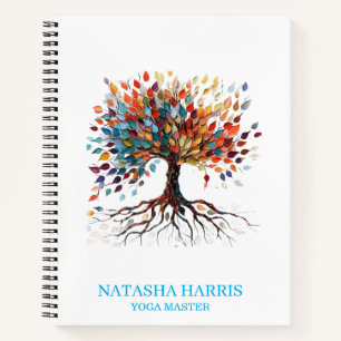 Yoga-Lehrer-Gesundheits-Geschenknotizbuch für Acht Notizbuch