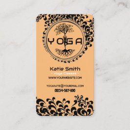 Yoga-Lehrer/Instrukteur - Visitenkarte