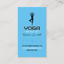 Yoga-Lehrer/Instrukteur - Visitenkarte