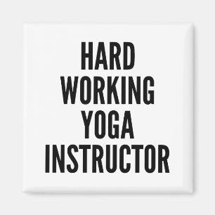 Yoga-Lehrer Magnet