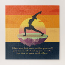 Yoga Lehrer Meditation Pose Floating Island Quote