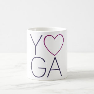 Yoga-Liebe Kaffeetasse