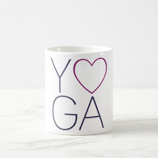 Yoga-Liebe Kaffeetasse