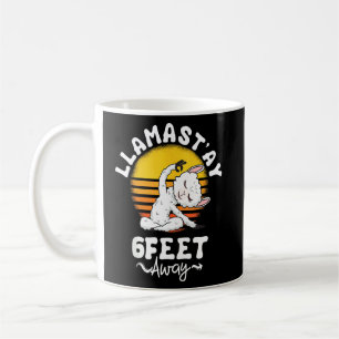 Yoga Llama Alpaca Frauen Kaffeetasse