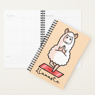 Yoga Llama - Llamaste Planer