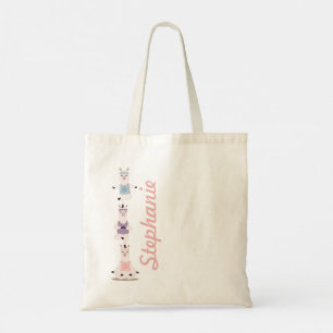 Yoga Llamas Meditation Spaß und Niedlicher Indivi Tragetasche