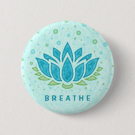 Yoga Lotus Blume Zen | Textvorlage Button
