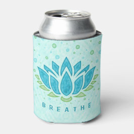 Yoga Lotus Blume Zen | Textvorlage Dosenkühler