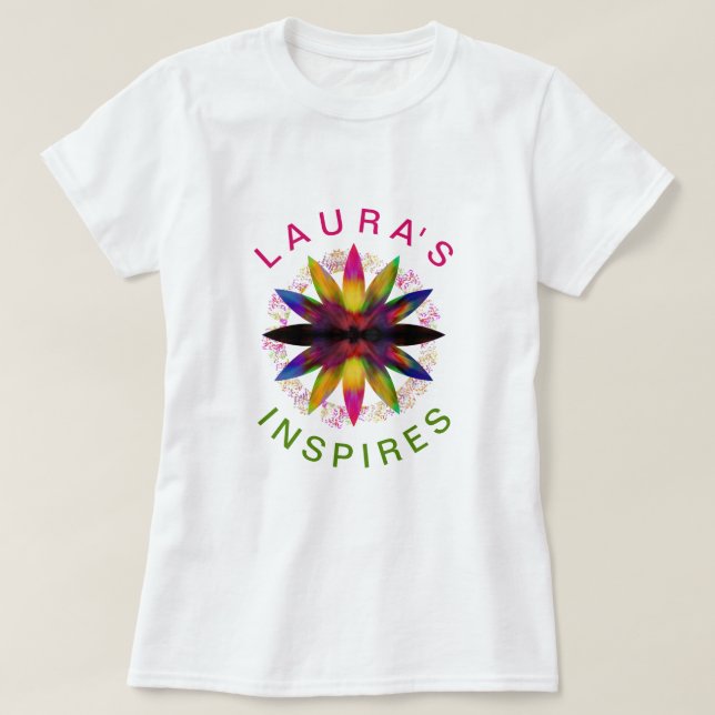 Yoga Lotus Medizin T-Shirt (Design vorne)
