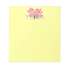 Yoga Lotus notepad Notizblock