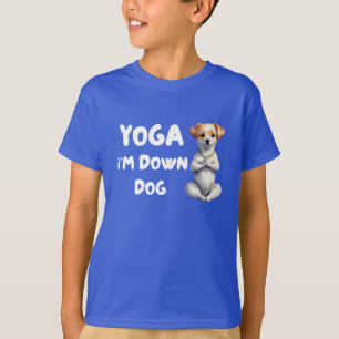Yoga Lover Geschenk Shirt für Yogafreunde und Hu