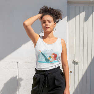 Yoga Lover - Pose-Design für Navasana individuell  Tank Top