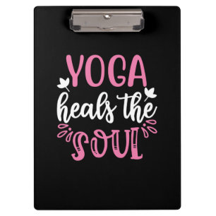 Yoga Lover   Yoga heilt das Soul Klemmbrett
