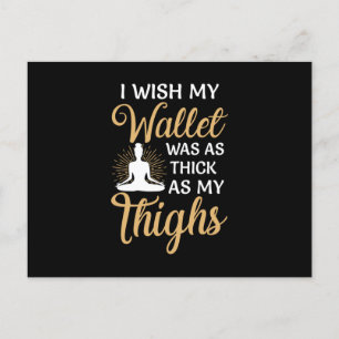 Yoga Lover Yoga I Wallet Postkarte