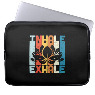 Yoga Lover | Yoga Inhale Laptopschutzhülle