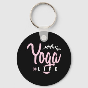 Yoga Lover   Yoga Life Schlüsselanhänger