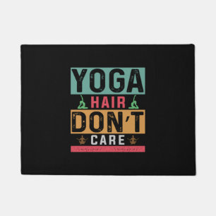 Yoga Lover   Yogahaare sind nicht wichtig Fußmatte