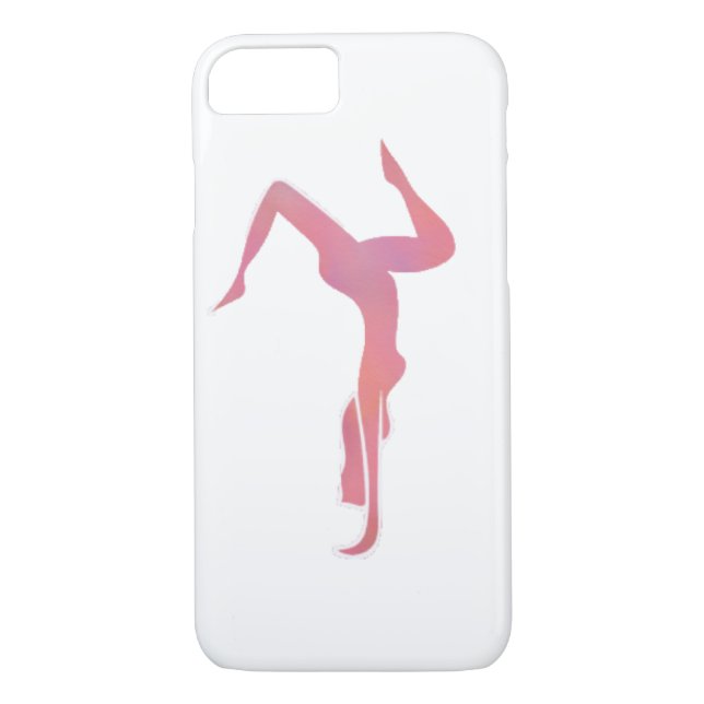 Yoga-Mädchen 3 Case-Mate iPhone Hülle (Rückseite)