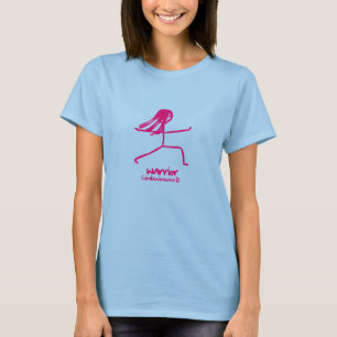 Yoga-Mädchen-Krieger II T-Shirt