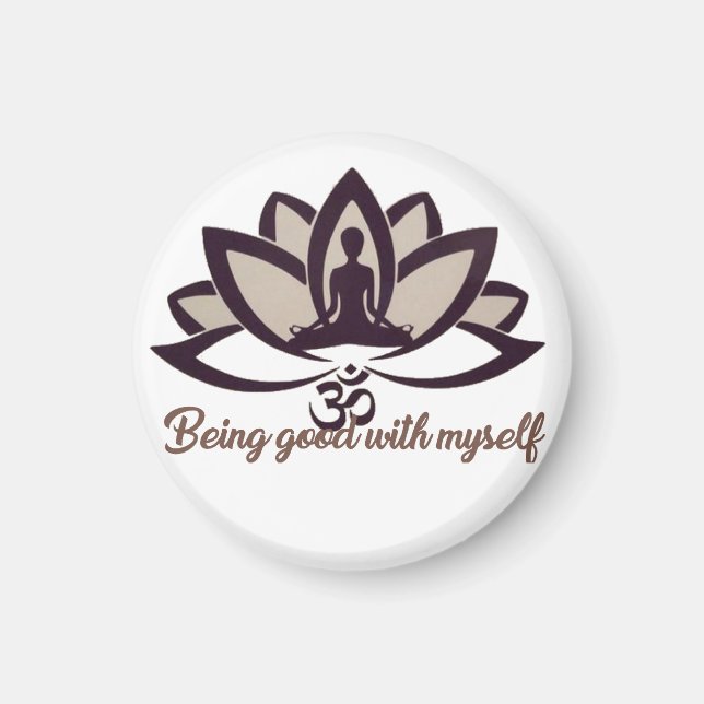 Yoga-Magnet Magnet (Vorne)