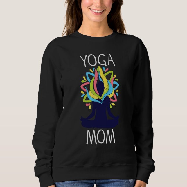 Yoga-Mama Sweatshirt (Vorderseite)