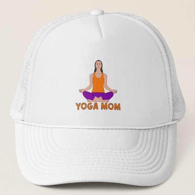 Yoga-Mama Truckerkappe (Vorderseite)
