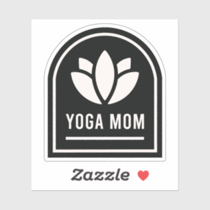 Yoga-Mama Yogi-Mutter Aufkleber