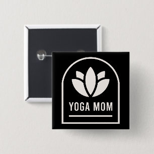 Yoga-Mama Yogi-Mutter Button