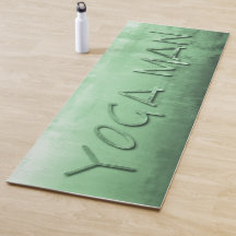 Yoga Man Pistachio Gray Weiß rustikal