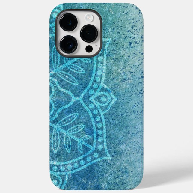 Yoga Mandala Boho Geist Case-Mate iPhone 14 Pro Max Hülle (Rückseite)