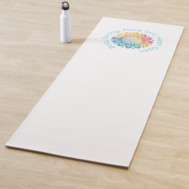 Yoga Mantra Mandala Design Mat Yogamatte (Beispiel)