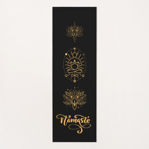 Yoga Mat ASANA, YOGA, Ganesha Handtuch Yogamatte