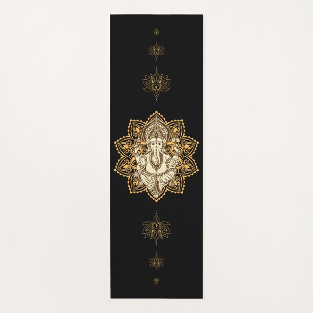 Yoga Mat ASANA, YOGA, Ganesha Yogamatte (Vorderseite)
