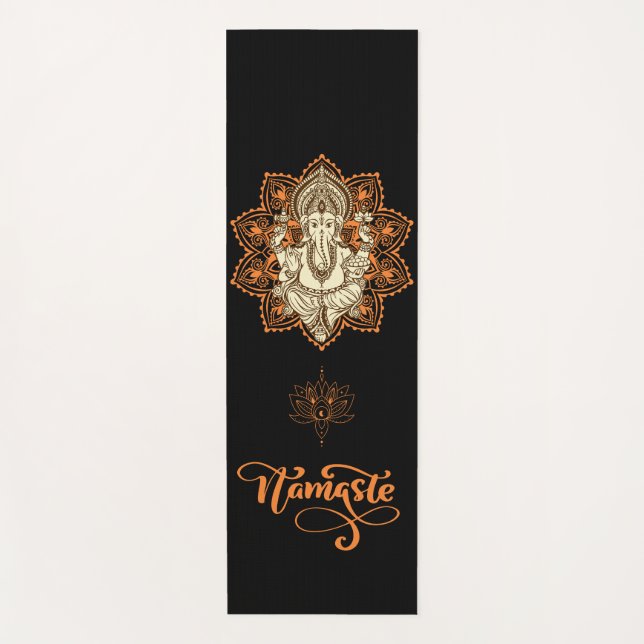 Yoga Mat ASANA, YOGA, Ganesha Yogamatte (Vorderseite)