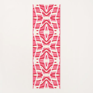 Yoga Mat - Ein elegantes, rosa, klassisches Design Yogamatte