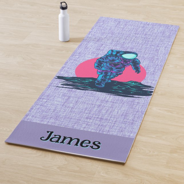 Yoga Mat für den personalisierten Space Explorer Yogamatte (Beispiel)