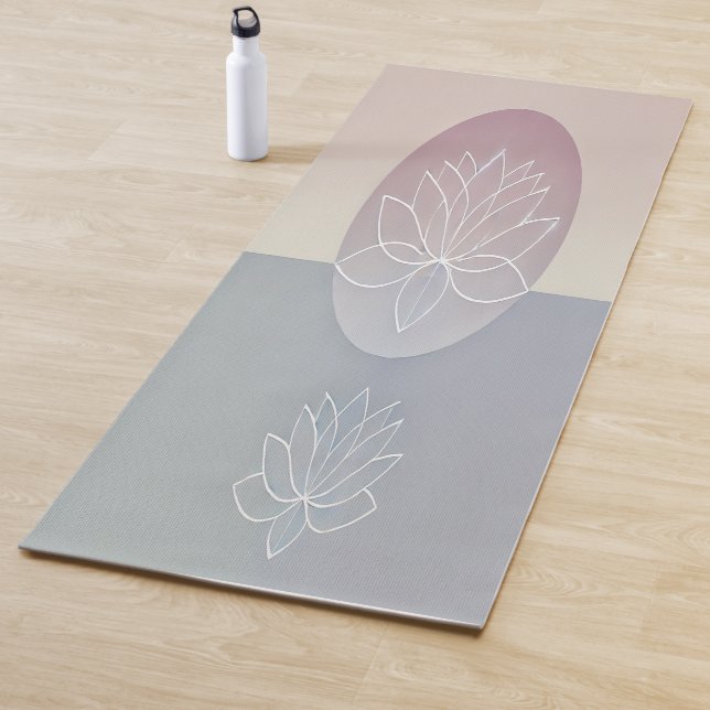 Yoga Mat: Gelassenheit in Einfachheit Yogamatte (Beispiel)