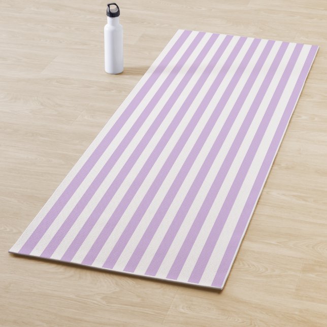 Yoga Mat - Lilac Stripe Patterns Yogamatte (Beispiel)