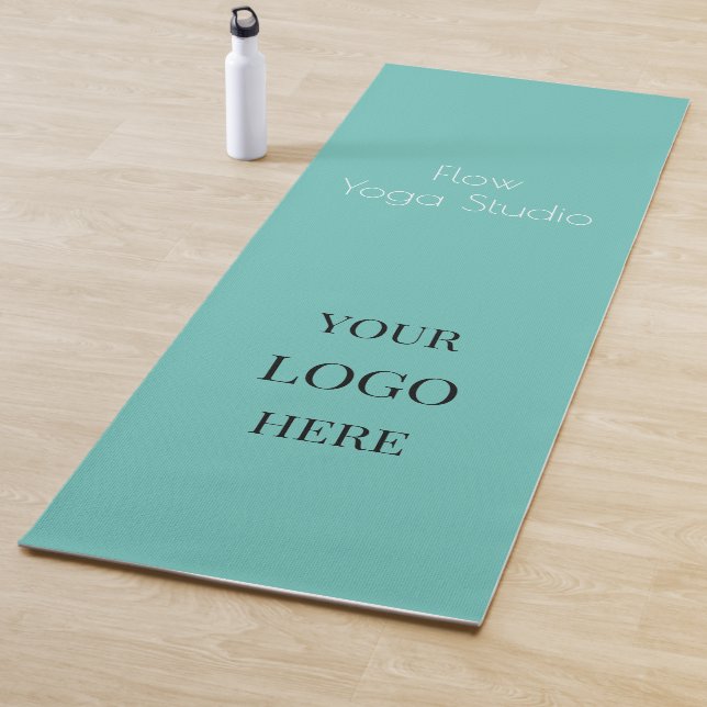 Yoga Mat mit Logo für Wellness Business Yogamatte (Beispiel)