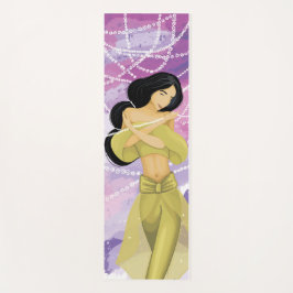 Yoga Mat mit Tänzerin aus dem Osten Yogamatte