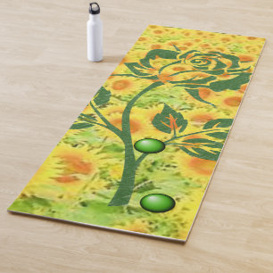 Yoga Mat Sonnenblume Yogamatte