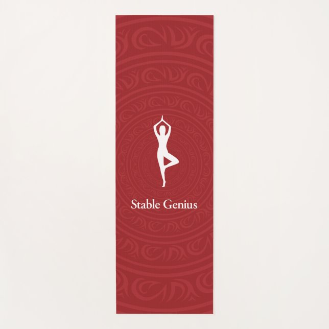 Yoga Mat "Stable Genius" Yogamatte (Vorderseite)