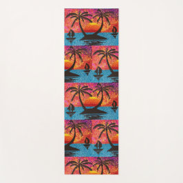 Yoga Mat - Tropische Insel Yogamatte
